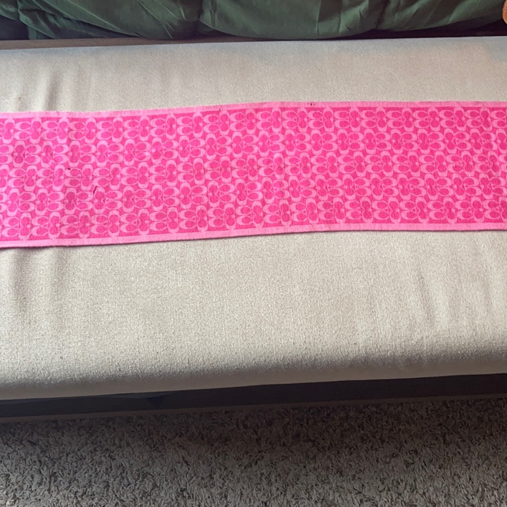 Coach scarf